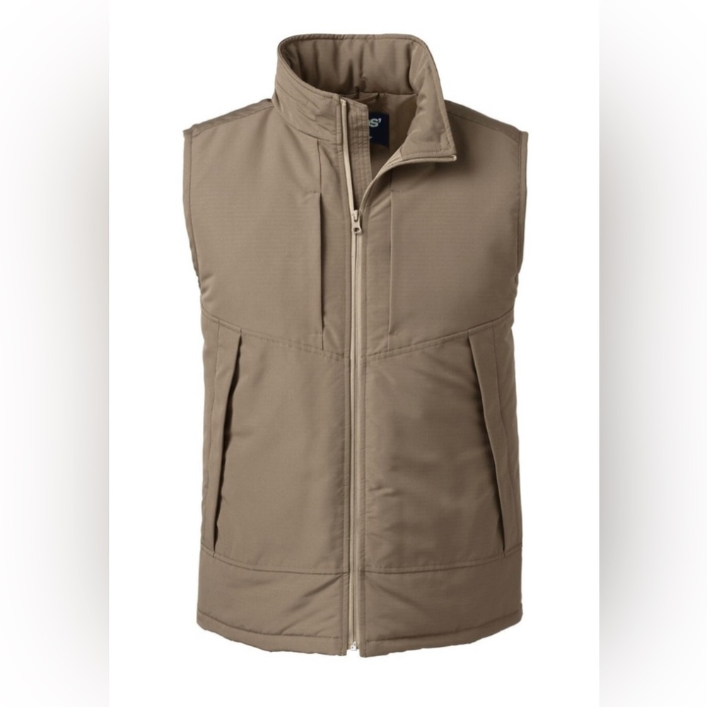 Lands' End Men's Brown Vest - size large Excellent condition